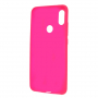 Etui ochronne plastikowe matowe do Xiaomi Mi A2 Lite - fuksjowe