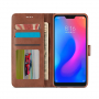 LC.imeeke pokrowiec portfelowy skórzany do Xiaomi Redmi Note 6 Pro - kawowy