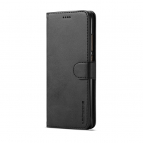 LC.imeeke pokrowiec portfelowy skórzany do Xiaomi Redmi Note 6 Pro - czarny