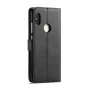 LC.imeeke pokrowiec portfelowy skórzany do Xiaomi Redmi Note 6 Pro - czarny
