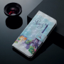 Pokrowiec flip malowana wieża Eiffla do Xiaomi Redmi Note 6 Pro - kolorowy