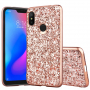 Etui lśniące do Xiaomi Redmi Note 6 Pro - różowo-złote