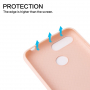 Howmak etui ochronne gumowane miękkie do Xiaomi Redmi 6 - różowe