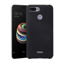 Howmak etui ochronne gumowane miękkie do Xiaomi Redmi 6 - czarne