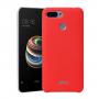 Howmak etui ochronne gumowane miękkie do Xiaomi Redmi 6 - czerwone