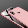 GKK etui tylne z ochroną krawędzi do Xiaomi Redmi Note 6 Pro - różowo-złote