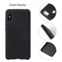 Etui ochronne gumowe miękkie do Xiaomi Redmi Note 6 Pro - czarne