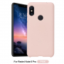 Etui ochronne gumowe miękkie do Xiaomi Redmi Note 6 Pro - różowe