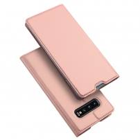 Dux Ducis Skin Pro pokrowiec flip do Samsung Galaxy S10 Plus - różowo-złoty