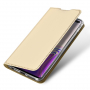 Dux Ducis Skin Pro pokrowiec flip do Samsung Galaxy S10 Plus - złoty