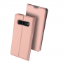 Dux Ducis Skin Pro pokrowiec flip do Samsung Galaxy S10 - różowo-złoty