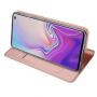 Dux Ducis Skin Pro pokrowiec flip do Samsung Galaxy S10 - różowo-złoty