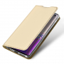 Dux Ducis Skin Pro pokrowiec flip do Samsung Galaxy S10 - złoty