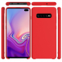 Etui silikonowe Liquid do Samsung Galaxy S10 Plus - czerwone