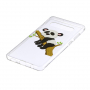 Etui plastikowe panda i bambus do Samsung Galaxy S10 Plus - przezroczyste