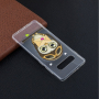 Etui plastikowe sowa z listem do Samsung Galaxy S10 Plus - przezroczyste