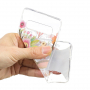 Etui plastikowe kwiatowy jeleń do Samsung Galaxy S10 Plus - przezroczyste