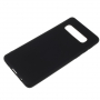 Etui matowe do Samsung Galaxy S10 Plus - czarne