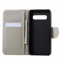 Pokrowiec flip Don't touch my phone do Samsung Galaxy S10 Plus - czarny