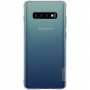 Nillkin etui przezroczyste z miękkiego plastiku do Samsung Galaxy S10 - szare
