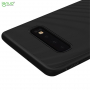 Lenuo etui plastikowe z teksturą tkaniny do Samsung Galaxy S10 Plus - czarne