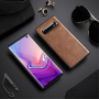 X-Level etui z powierzchnią skórzaną do Samsung Galaxy S10 - brązowe