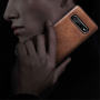 X-Level etui z powierzchnią skórzaną do Samsung Galaxy S10 - brązowe