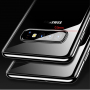 X-Level etui plastikowe przezroczyste z ramką do Samsung Galaxy S10 - czarne