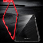 Luphie etui z ramką magnetyczną i szkłem hartowanym do Samsung Galaxy S10 - czerwone
