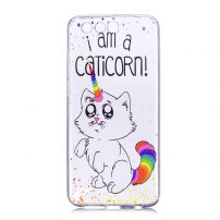 Etui plastikowe caticorn do Honor 9 - przezroczyste