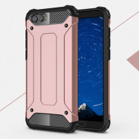 Super odporne etui Armor do Honor View 10 - różowo-złote
