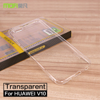 Mofi Yin cienkie etui plastikowe do Honor View 10 - przezroczyste