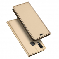 Dux Ducis Skin Pro pokrowiec flip do Huawei P10 Lite - złoty