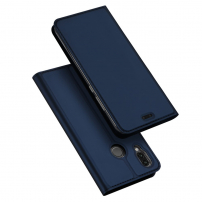 Dux Ducis Skin Pro pokrowiec flip do Huawei P10 Lite - ciemnoniebieski