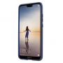 Etui plastikowe z wentylacją do Huawei P20 Lite - ciemnoniebieskie