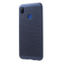 Etui plastikowe z wentylacją do Huawei P20 Lite - ciemnoniebieskie