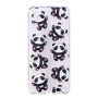 Etui plastikowe pandy do Huawei P20 Pro - przezroczyste