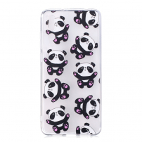Etui plastikowe pandy do Huawei P20 Pro - przezroczyste