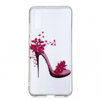 Etui plastikowe szpilki do Huawei P20 - przezroczyste