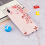 Etui plastikowe kwiaty sakury do Huawei P20 Lite - przezroczyste