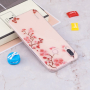Etui plastikowe kwiaty sakury do Huawei P20 Lite - przezroczyste
