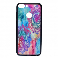 Etui plastikowe mandale do Huawei P Smart - kolorowe