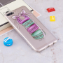 Etui plastikowe makaroniki do Huawei Y7 Prime (2018) - przezroczyste