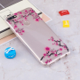 Etui plastikowe kwitnące drzewo do Huawei Y7 Prime (2018) - przezroczyste