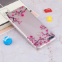 Etui plastikowe kwitnące drzewo do Huawei Y7 Prime (2018) - przezroczyste