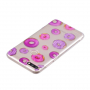 Etui plastikowe donuty do Huawei Y7 Prime (2018) - przezroczyste