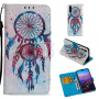 Pokrowiec flip łapacz snów do Huawei P20 - kolorowy