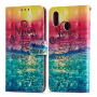 Pokrowiec flip Never stop deaming do Huawei P20 Lite - kolorowy