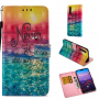 Pokrowiec flip Never stop deaming do Huawei P20 Pro - kolorowy