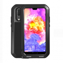 Love Mei super odporne etui do Huawei P20 - czarne